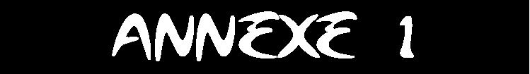 Zone de Texte: ANNEXE 1