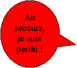 Bulle ronde: Au secours, je suis perdu !